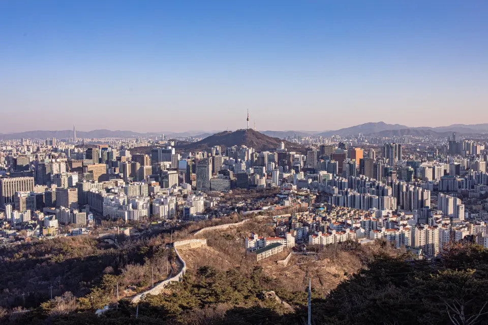 Seoul · Namsan and Seoul skyline